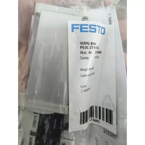 US FREE TAX New FESTO VUVG-B14-P53C-ZT-F-1T1L 573485 Solenoid Valve - Picture 3 of 6