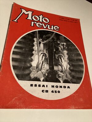 Motorcycle Magazine Issue 1934 1969 Honda CB450 Vélocette 500 Miles Thruxton Etc