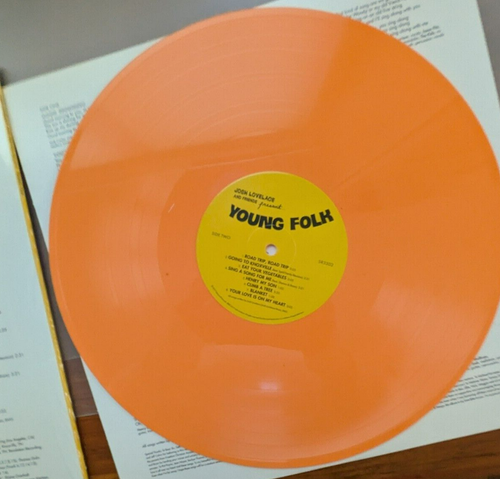 Josh Lovelace and Friends Present: Young Folk ORANGE Vinyl - Picture 4 of 4