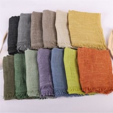 Beach Stoles Scarf -Cotton Pashmina Shawl Wrap Warm Winter Scarves Women Fashion