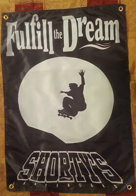 Shortys Skateboards Fulfill The Dream Chad Muska Banner Steve Olson Rosa VHS DGK