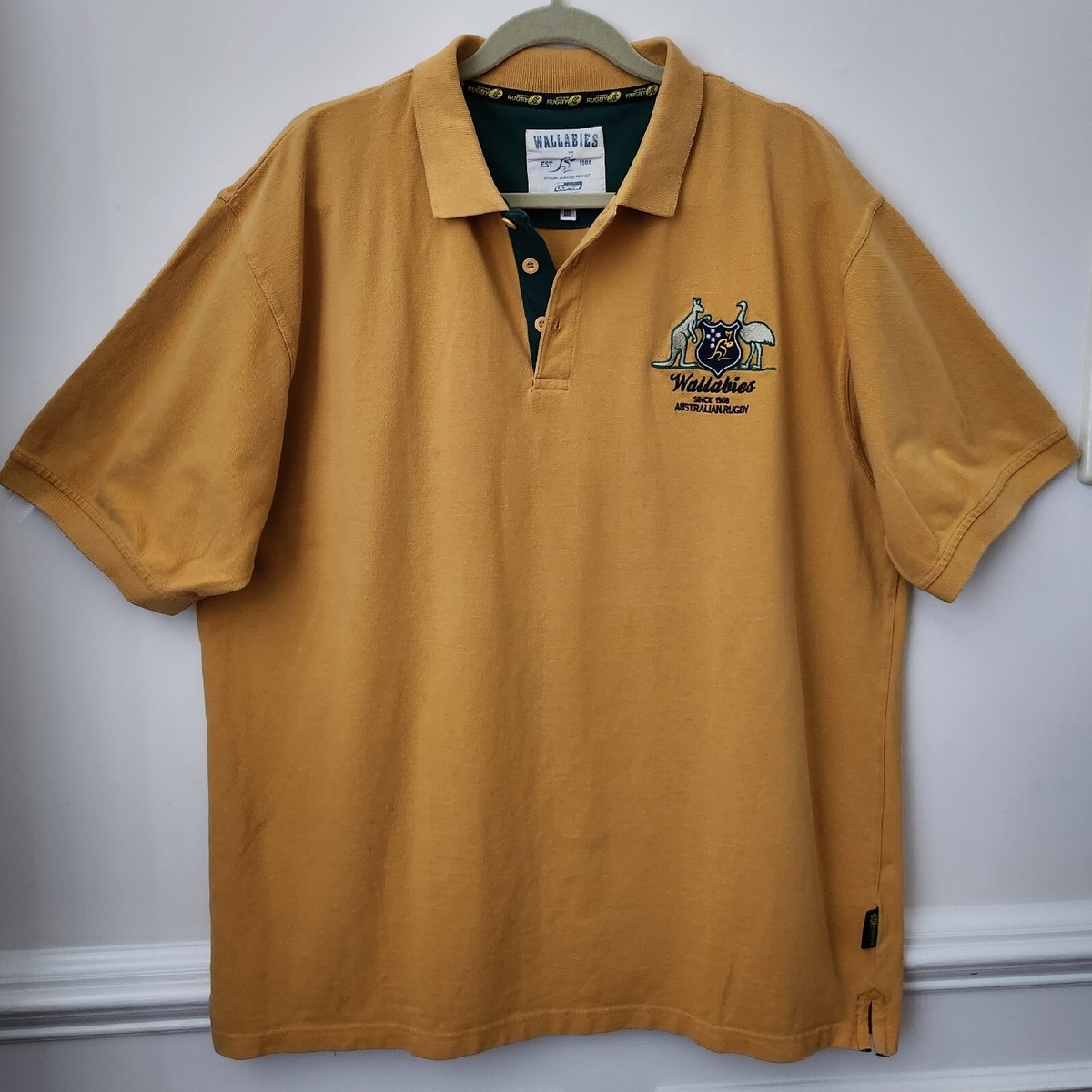 Vintage Wallabies Australian Rugby Polo Shirt XXXL, 3XL | eBay