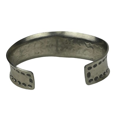 アクセサリー vintage Jorgen  pewter bracelet Jorgen Jensen Bracelet Pewter Cuff Mid Century Modern #224