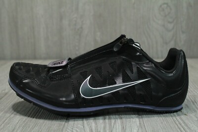 62 Nike Zoom LJ 4 Long Jump Track Field Spikes Black Mens SZ 5  - 13 415339-004