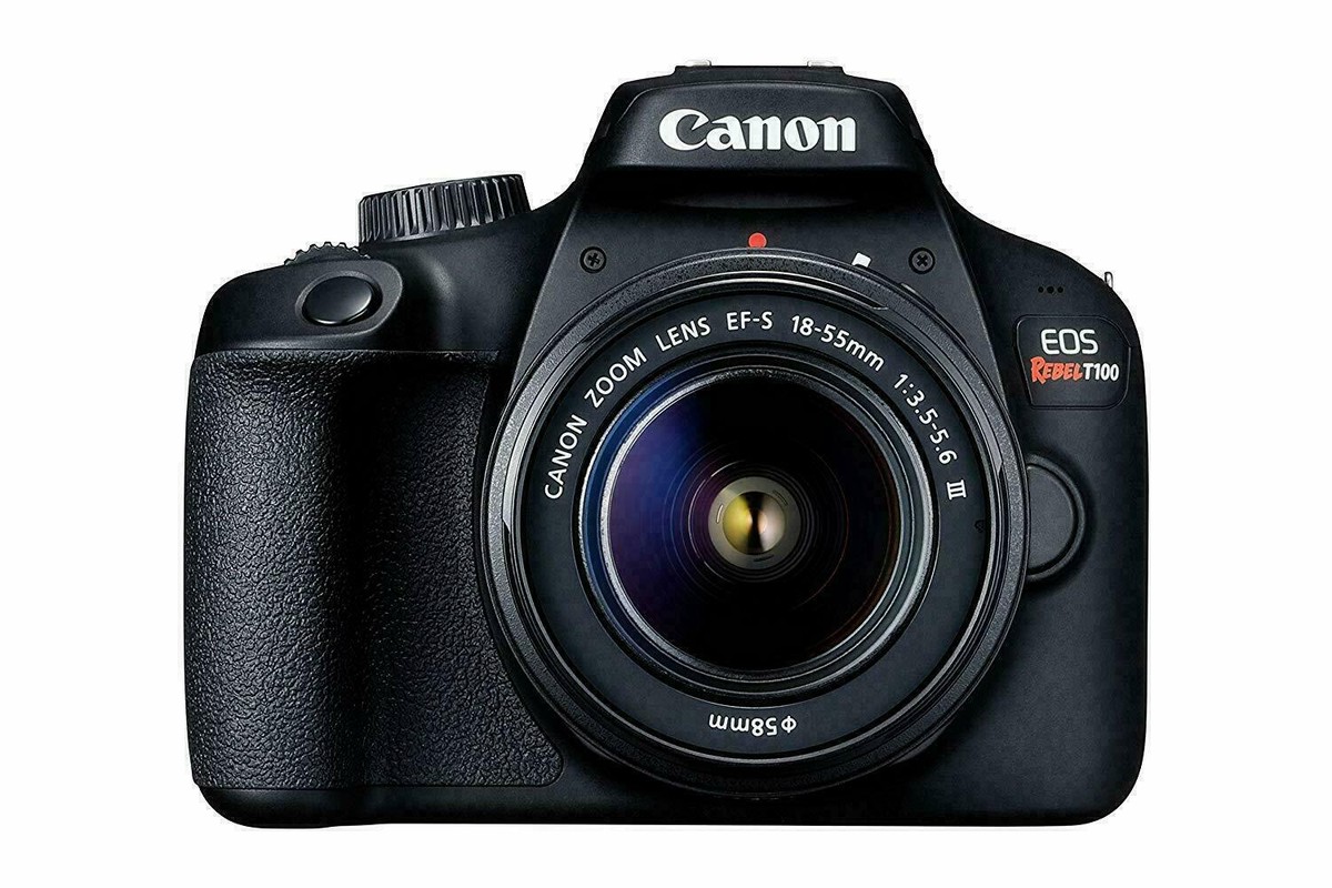 Canon EOS 4000d (Rebel T100) セット Canon EOS 4000D / Rebel T100 18MP Digital SLR Camera 18-55mm