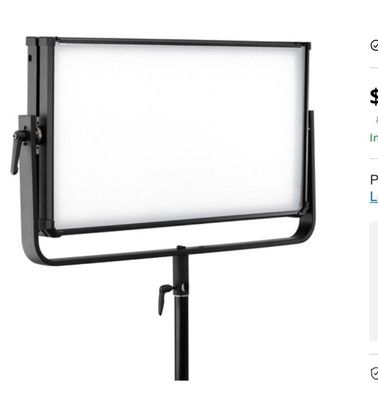 Taiko Luxli 2 x 1 RGB Video Cinema Light Panel.  You Tubers, Podcasters Etc.