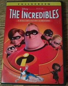 Disney Pixar The Incredibles Dvd 05 Fullscreen 2 Disc Collector S Edition Ebay