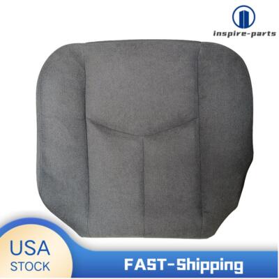 For 2003-2007 GMC Sierra 1500 2500 3500 Driver Side Bottom Cloth Seat Cover