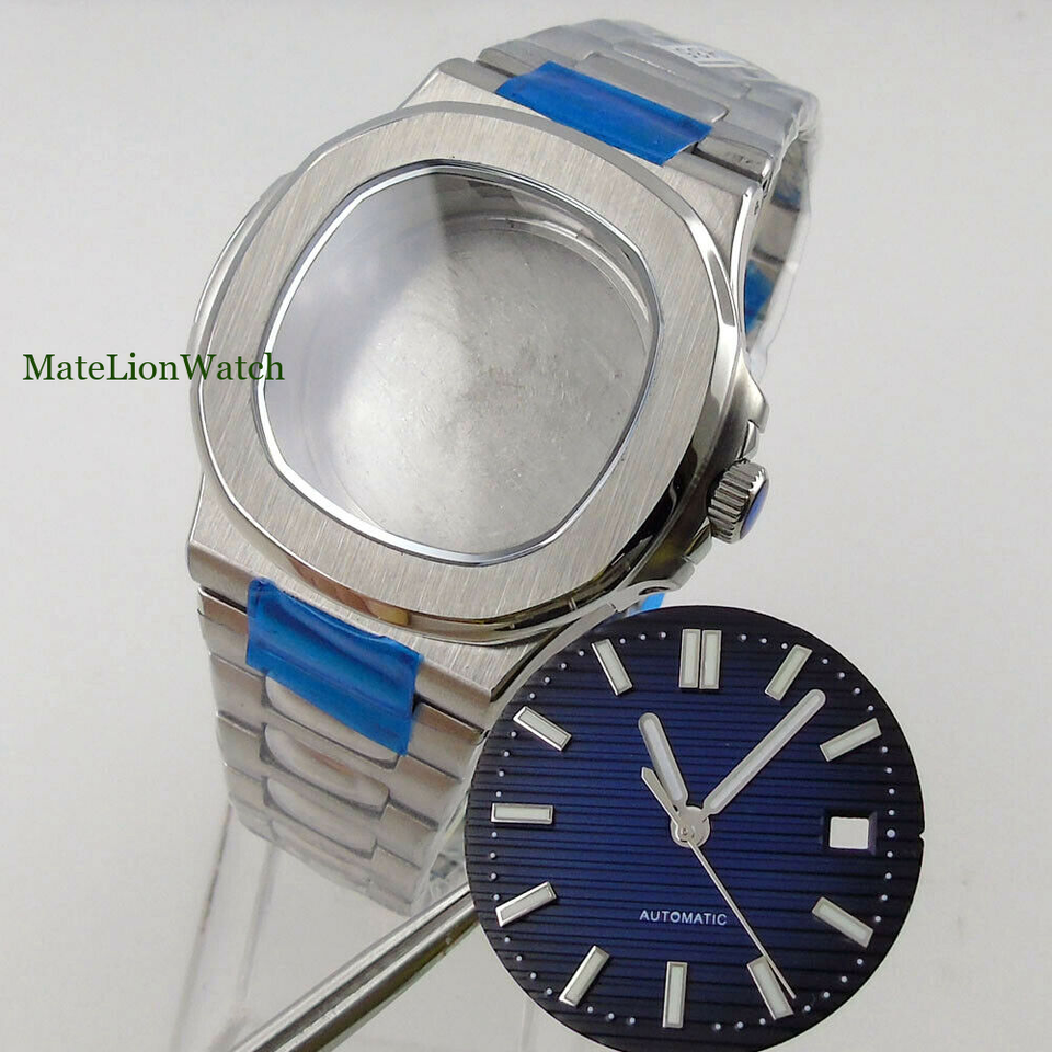 Custodia Orologio 40 Mm Cristallo Zaffiro 10 ATM WR Adatta A - Foto 9