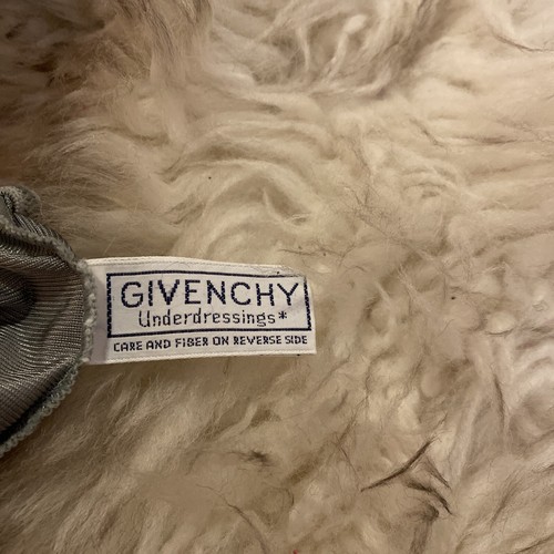 Vtg 80s GIVENCHY Womens M Liquid Smooth Gray Hi Waist Brief Sissy Panties Granny - Picture 4 of 5