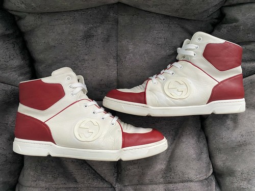 gucci red trainers
