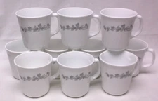 Corelle Ribbon Bouquet Coffee Cups Group of 10