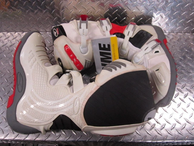 Axo Prime White Tan Motorcycle Boots size 6 eBay