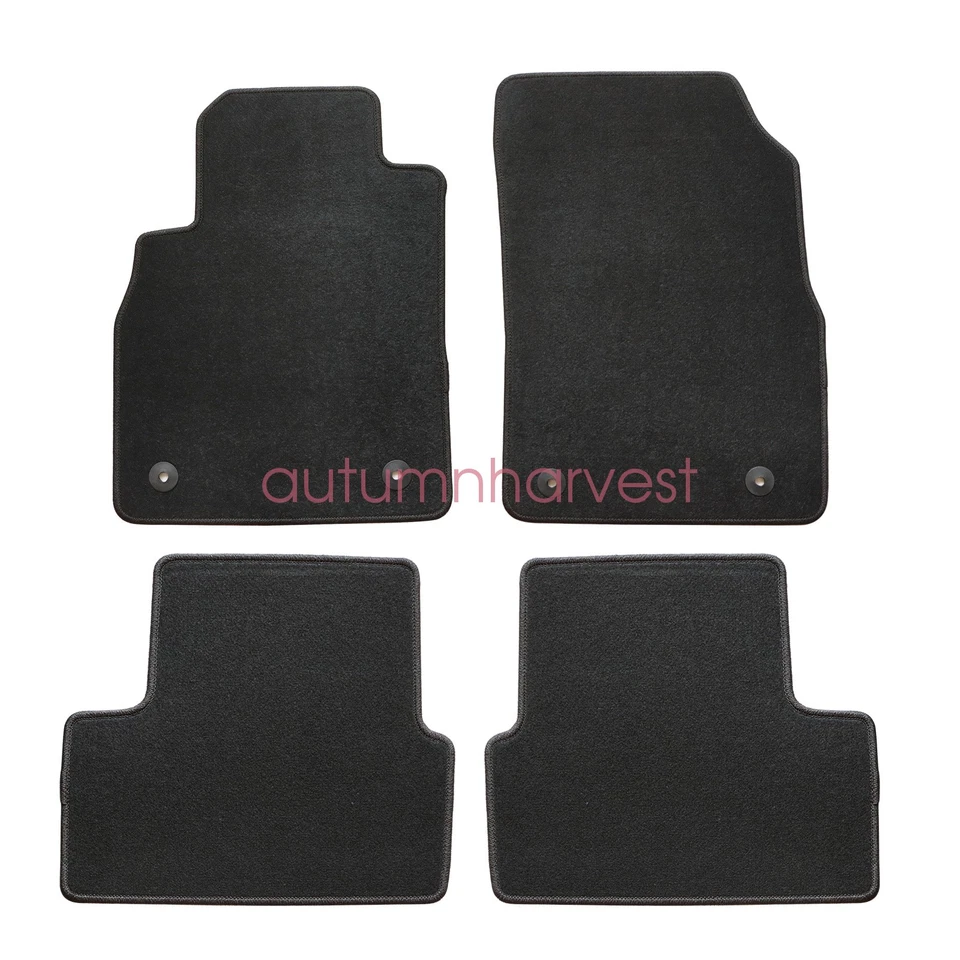 Compatível com 2010 2011 2012 2013 2014 2015 2016 Chevy Cruze tapetes tapete veludo 4x - Imagem 4 de 4