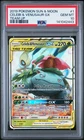 2019 POKEMON SUN & MOON TEAM UP #1 CELEBI & VENUSAUR GX PSA 10