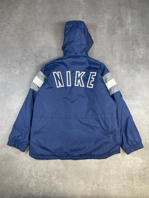 VINTAGE 90S NIKE WINDBREAKER JACKE BLAU GR. M - Bild 1 von 4
