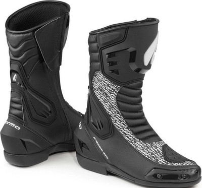 Forma Motorcycle Boots Freccia Evo Sports Touring CE Level 2 2 2 2 Black White