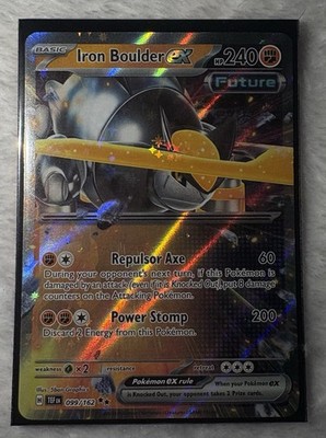 Iron Boulder EX Pokémon Card