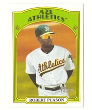 2021 Topps Heritage Minors - OAKLAND As Team set 