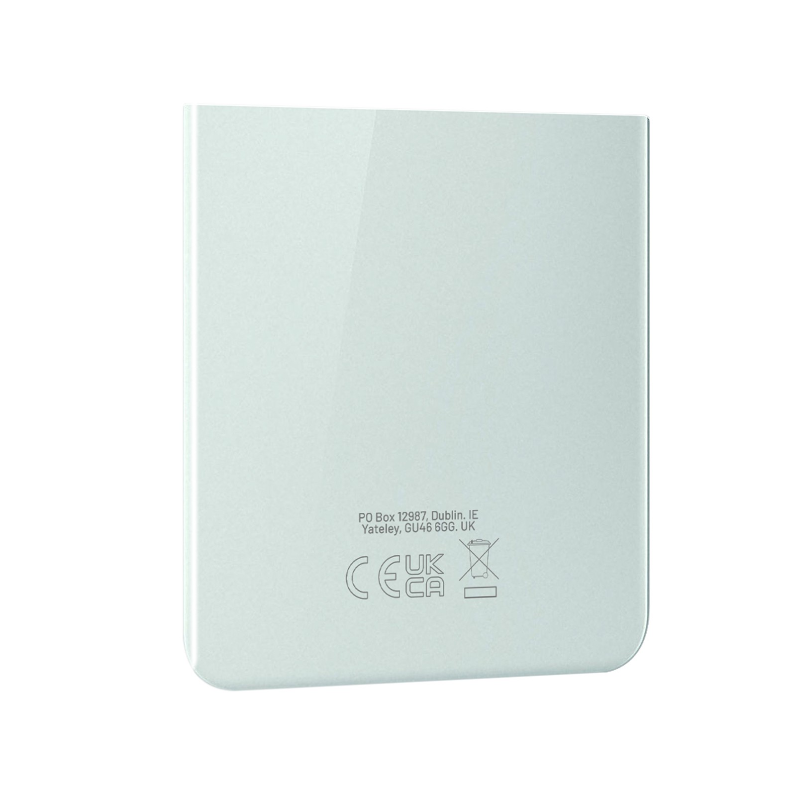 Vitre arrière inférieure pour Samsung Galaxy Z Flip 5 finition premium en verre Vert