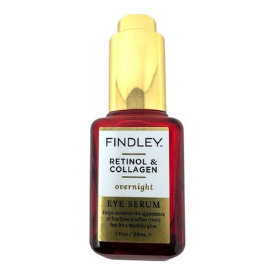 Findley Eye Serum Overnight Repair Retinol & Collagen 1 oz Brand New