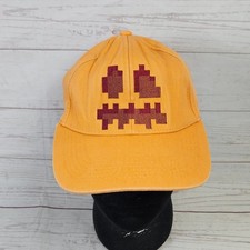 Minecraft Mojang Pumpkin Pixel Kids Strapback One Size Orange Adjustable Cap