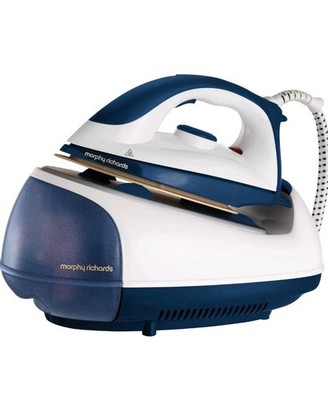 Morphy Richards Jet Steam 2200W Dampfbügelstation Bügeleisen - Weiß Blau