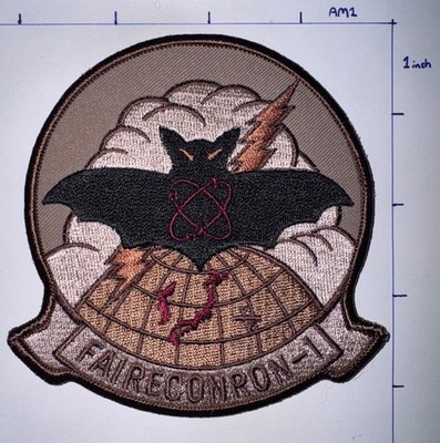 USN (VQ-1) Fleet Air Reconnaissance Squadron Patch - No Vlrco