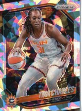 2025 Panini Prizm WNBA #3 Tina Charles Ice Prizms