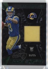 2023 Panini Black Rookie Influx Materials Emerald 14/25 Stetson Bennett IV 16wc