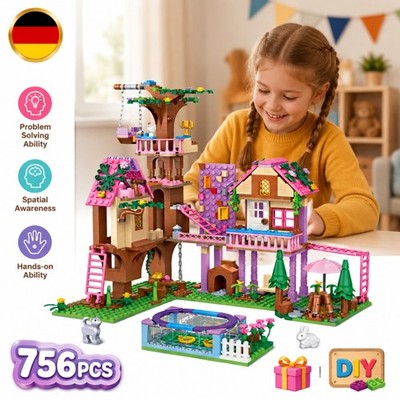 Baumhaus Bausteine Baumhaus Bausteine Baumhaus Modell 756 Stück Mini Blocks DHL