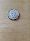 Benjamin Franklin Half Dollar Coin 1958
