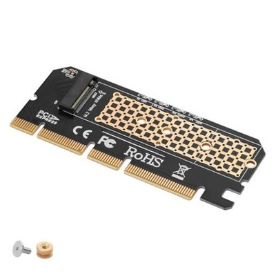 M.2 NVME SSD to PCIE 4X 8X 16X Adapter Card M. 2 M Key SSD to PCI-E 3.0 4X 8X