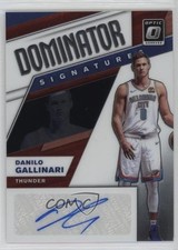 2019 Panini Donruss Optic Dominator Signatures 14/99 Danilo Gallinari Auto 04y8