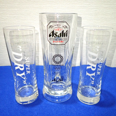 Asahi Beer Super Dry Glass Tokyo Olympic Limited Mug & Tumbler