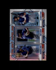 2021 Bowman Chrome Refractors Rivas/Brennen Davis/Cory Abbott (ref 164198)