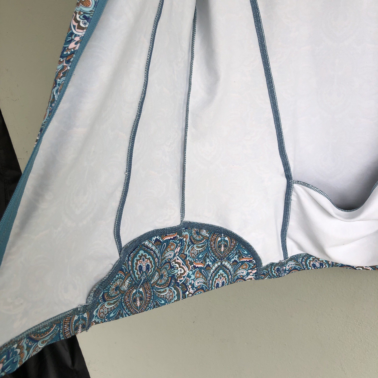 Peter Millar Performance Zip Up Jacket L Teal Pai… - image 7