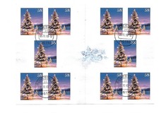 Bund MH 95 Weihnachten mit Top-Tagesstempeln