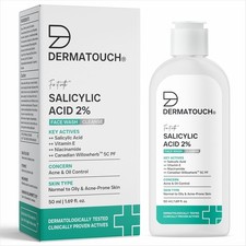 DERMATOUCH Salicylic Acid 2 Face Wash For Acne  Oil Control Men  Women 50ml