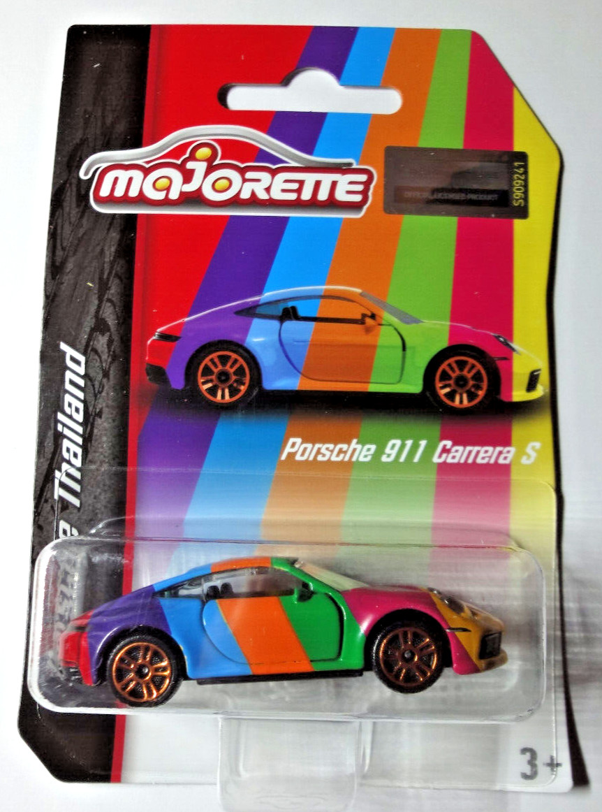 Majorette Porsche Thailand - Porsche 911 Carrera S - Type 992 - Rainbow Color