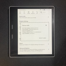 Amazon Kindle Oasis 10th Gen 8GB Silver S8IN40