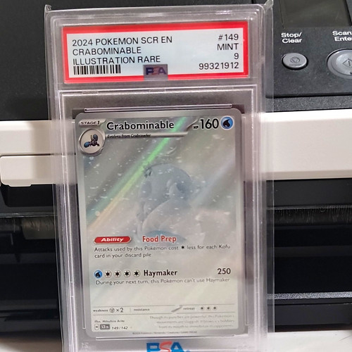 Crabominable graded PSA 9 for sale on eBay