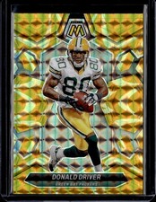 2024 Panini Mosaic #248 Donald Driver Mosaic Reactive Yellow