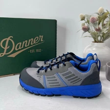 Danner Run Time 3" ESD Composite Toe Sneaker Gray/Blue 12374 Women 7M NWB