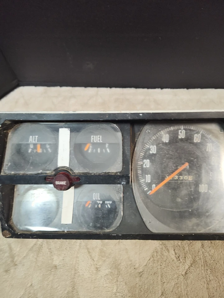 Cuadro velocímetro camioneta Dodge 72-80 85 MPH Foto 3 de 4