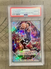 2020-21 Panini Prizm - Fireworks Ja Morant #2 Fast Break Prizm