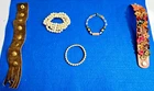 Vintage Mixed Costume Jewelry Bracelets Lot of Five