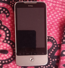 HTC Wildfire Smartphone 512 MB, Silber/Schwar...