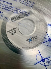 Laser Active PYRAMID PATROL Sega Mega LD 2217 Never Used Sleeve Great Cond 