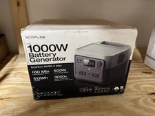 NEW EcoFlow 512Wh River 2 Max 500-Watts Portable Power Station 1000 Watt Surge